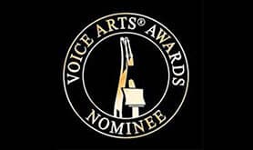 Patrick Kirchner Sound Attention VO voice arts award nominee logo