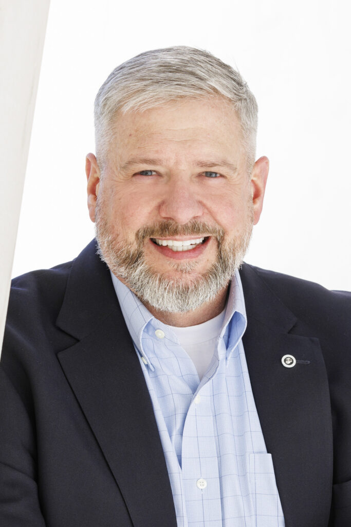 Male audiobook narrator Patrick Kirchner